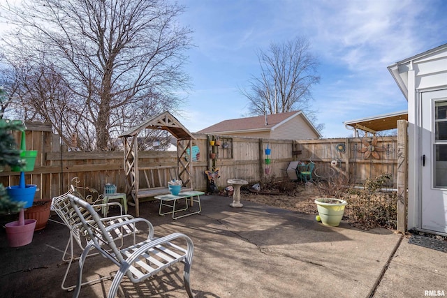 view of patio / terrace