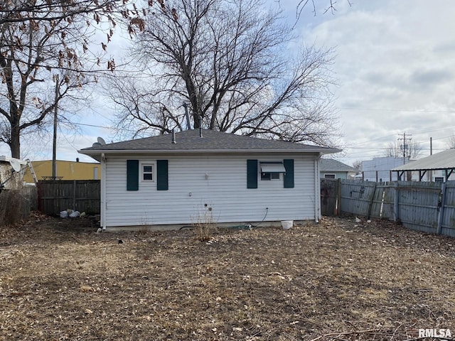 view of rear view of house