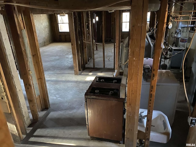 miscellaneous room featuring a wealth of natural light