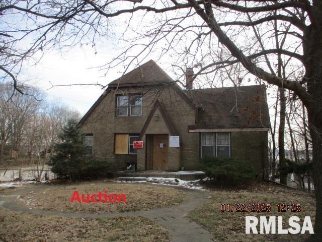 view of tudor house