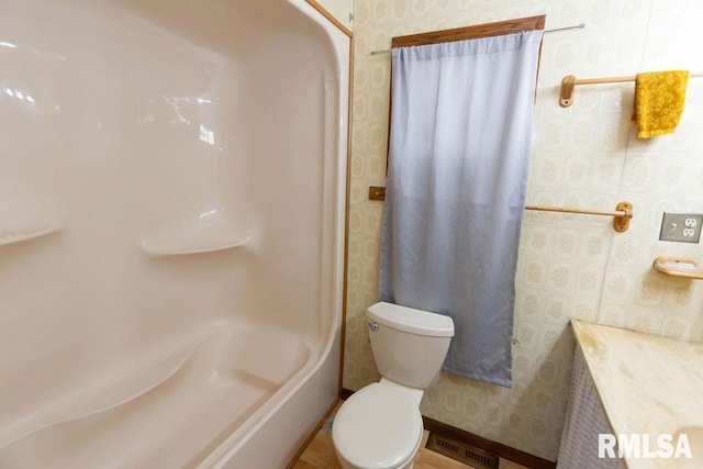 bathroom with toilet