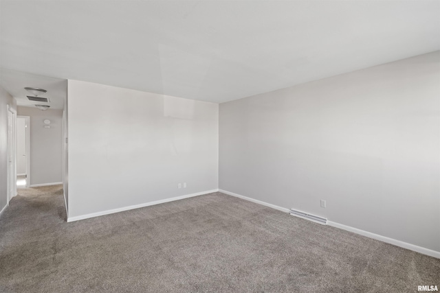 empty room with carpet floors