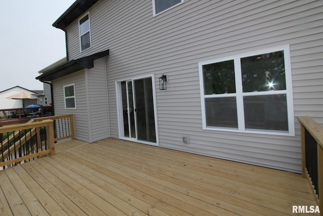7023 N Water Oak Dr, Edwards, IL 61528 - view of wooden terrace