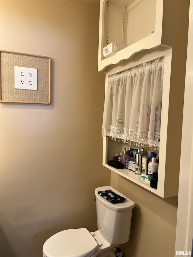 bathroom with toilet