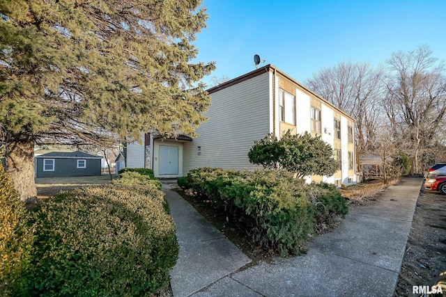 view of front of house