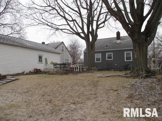 view of back of property