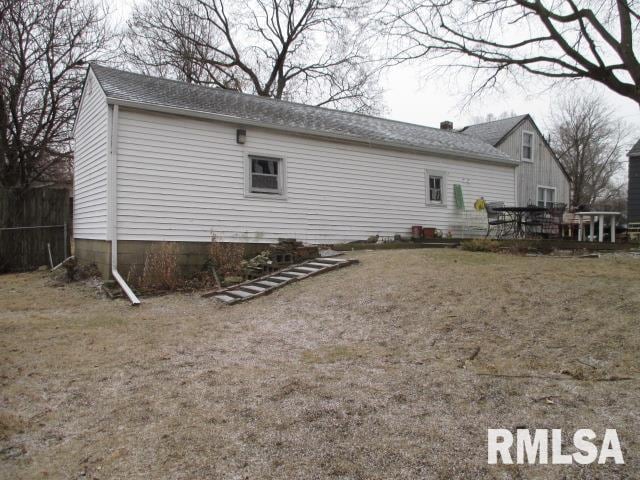 view of back of house