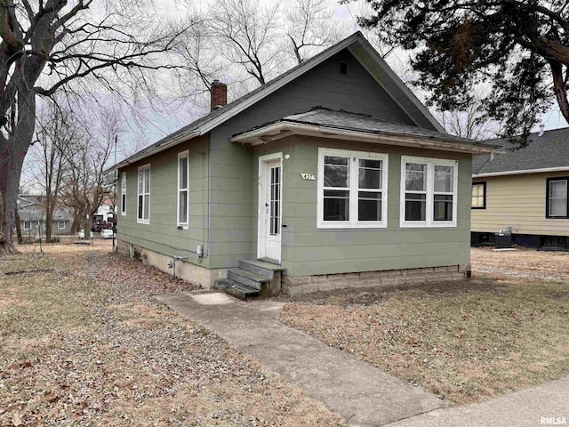 view of bungalow-style house