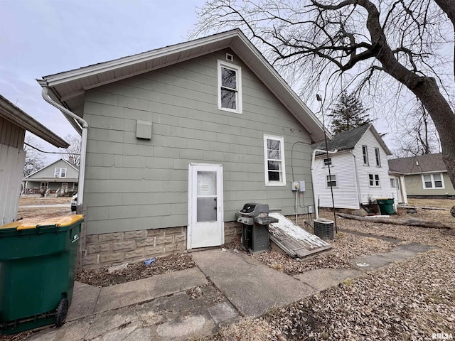 view of rear view of house