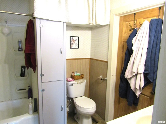 bathroom with toilet