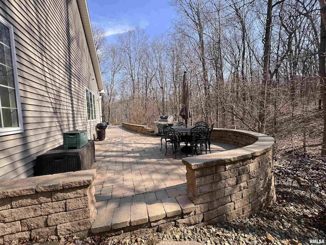 view of patio / terrace with cooling unit