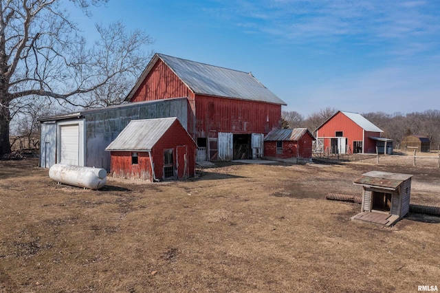 view of barn