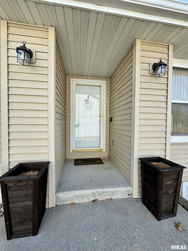 view of property entrance