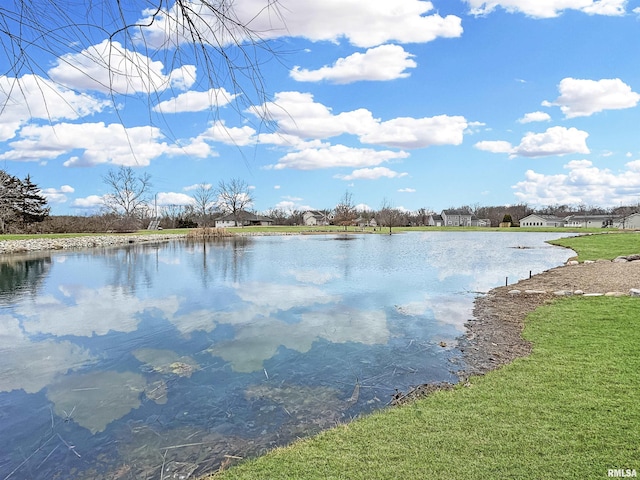 property view of water