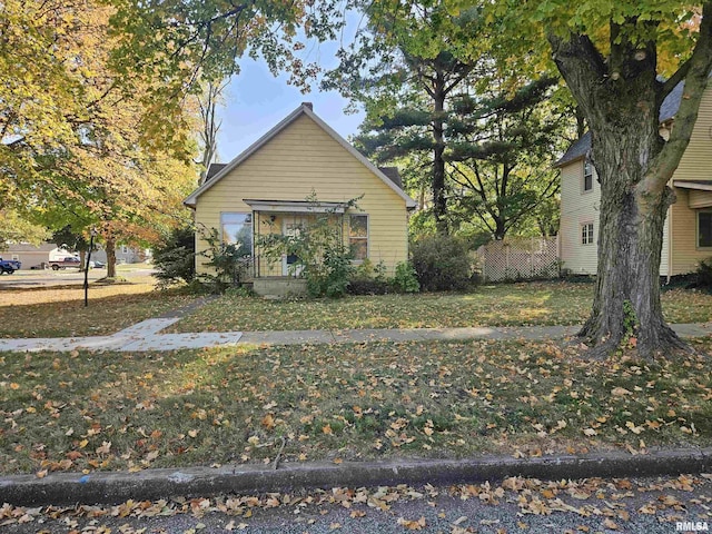 view of front of house