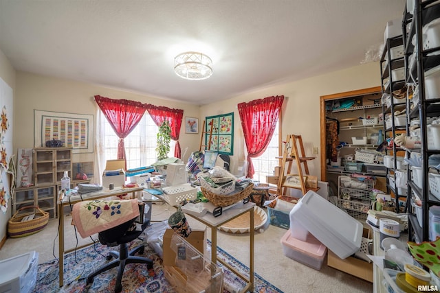 2268 E Knox St, Galesburg, IL 61401 - office with carpet floors