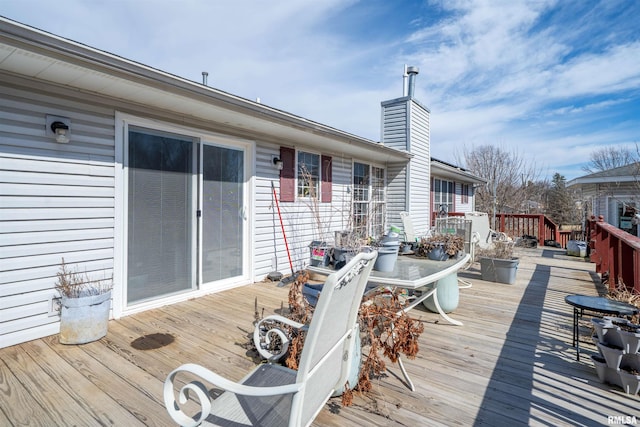2268 E Knox St, Galesburg, IL 61401 - view of deck