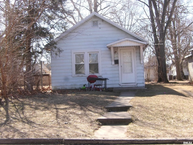 view of bungalow-style house