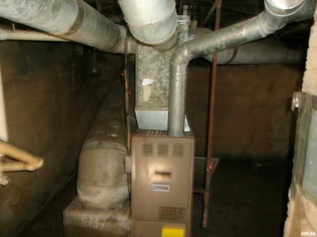 view of utility room