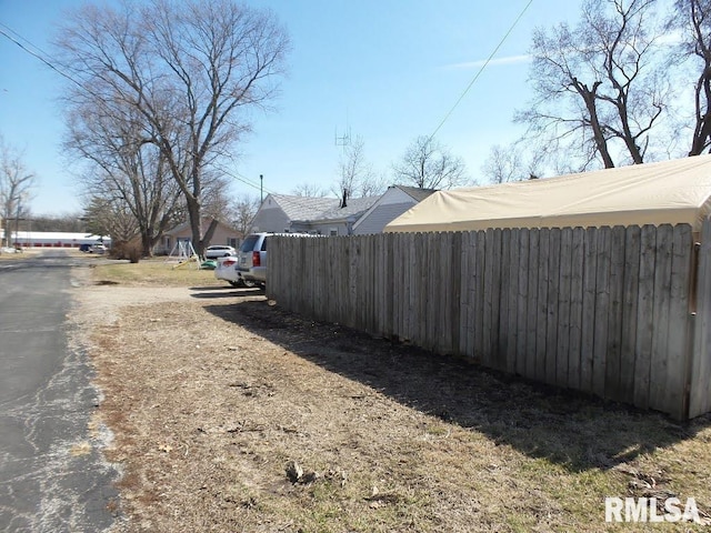 view of street