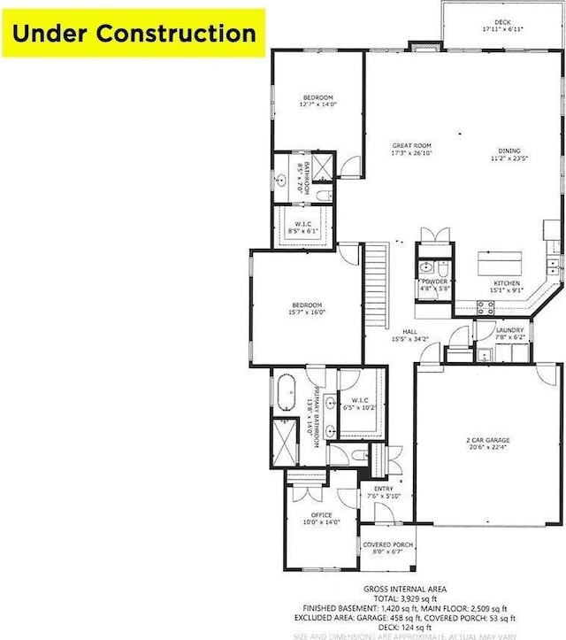 5622 W Woodbriar Ln, Peoria, IL 61615 - view of room layout