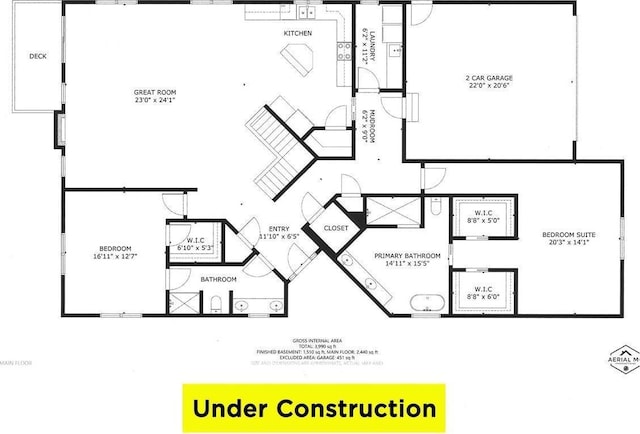 5723 W Deer Park Dr, Peoria, IL 61615 - view of room layout