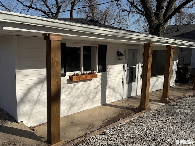 view of entrance to property