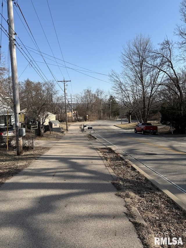 view of street