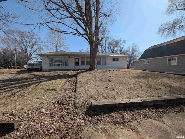 view of rear view of house