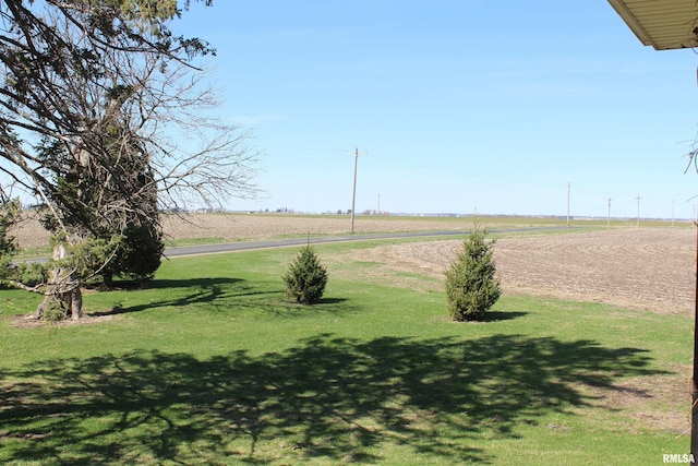 surrounding community featuring a yard