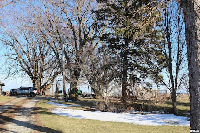 view of road