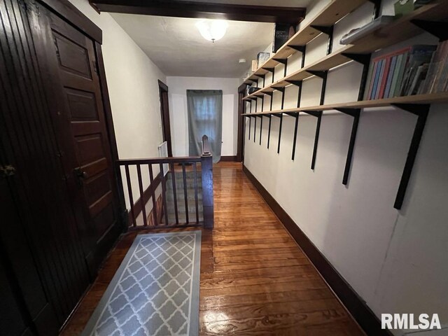 822 S Mcarthur St, Macomb, IL 61455 - bedroom featuring hardwood / wood-style flooring and ceiling fan