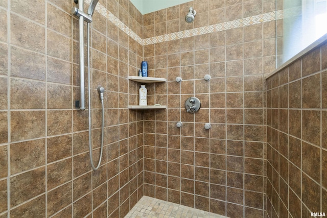 1801 Kern Rd, Washington, IL 61571 - full bathroom with a tile shower