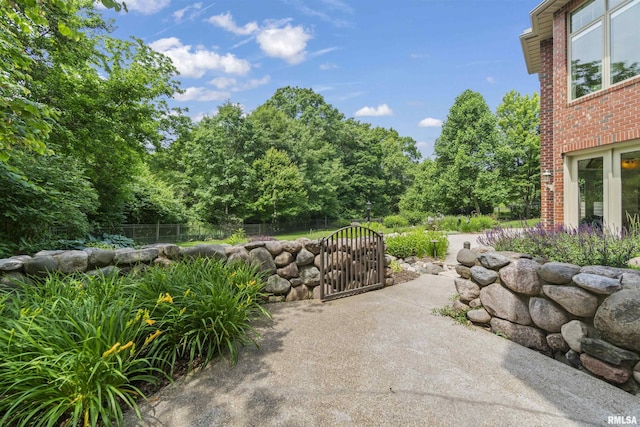 1801 Kern Rd, Washington, IL 61571 - view of patio with a gate