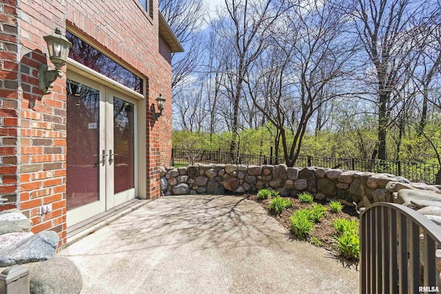 1801 Kern Rd, Washington, IL 61571 - view of patio / terrace with french doors