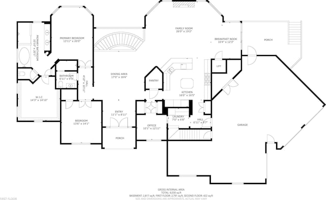 1801 Kern Rd, Washington, IL 61571 - room layout
