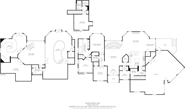 1801 Kern Rd, Washington, IL 61571 - floor plan / room layout