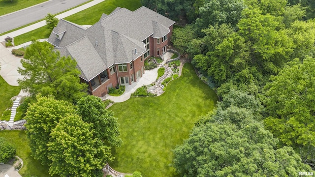 1801 Kern Rd, Washington, IL 61571 - view from above of property