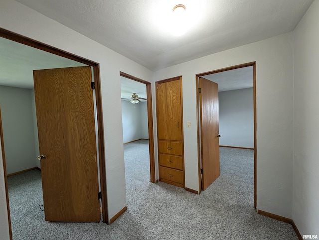 3720 Saint Michael Ave, Peoria, IL 61615 - hall with baseboards and carpet