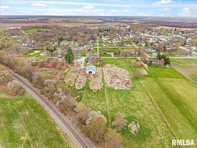 bird's eye view featuring a residential view