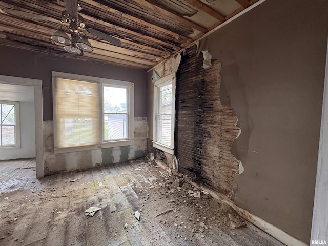 interior space with plenty of natural light