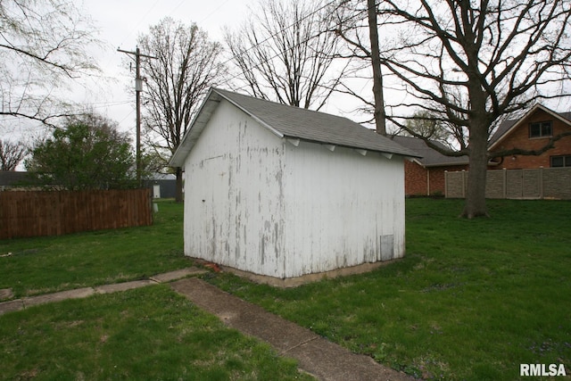 406 N Minier Ave, Minier, IL 61759 - view of shed with fence