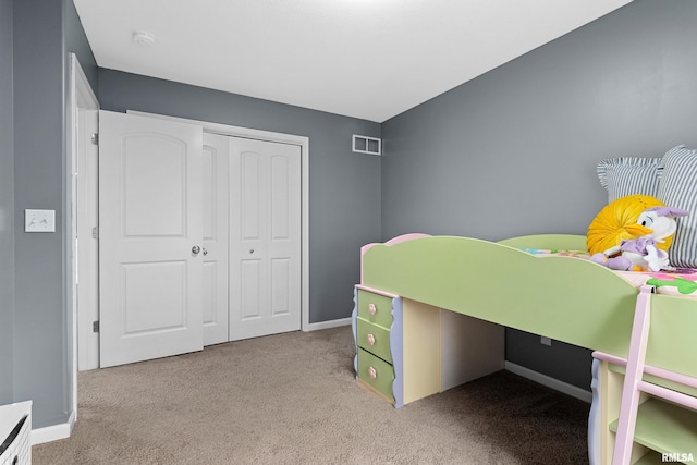 3211 W Saddle Creek Dr, Dunlap, IL 61525 - bedroom featuring carpet flooring, baseboards, and a closet