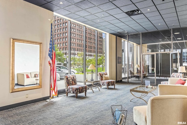 common area featuring visible vents
