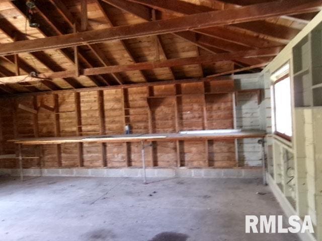 view of storage