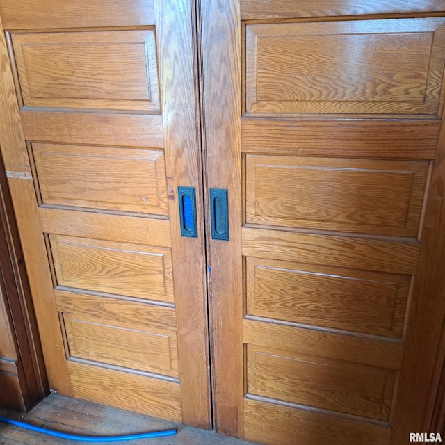 view of room details
