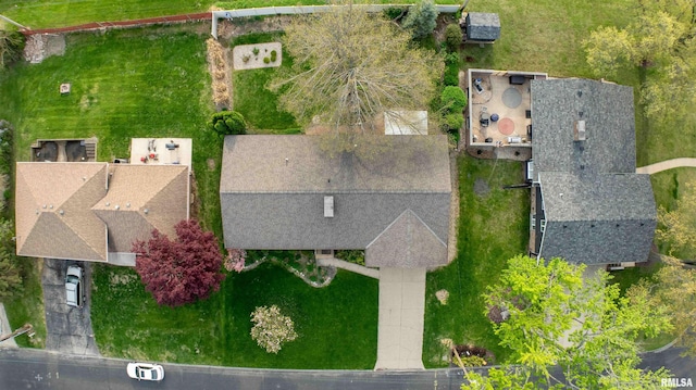 drone / aerial view