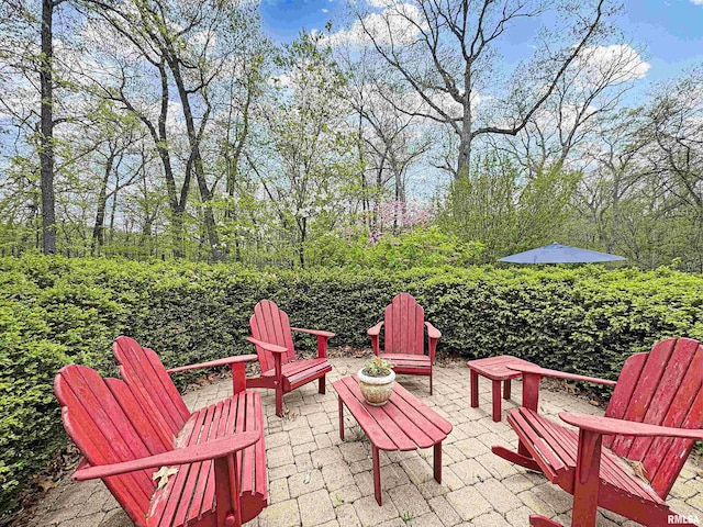 view of patio