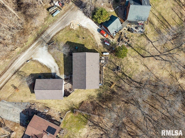 drone / aerial view