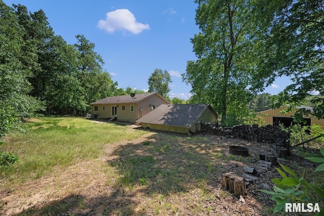 25633 N County Road 2500 E, Manito, IL 61546 - view of yard